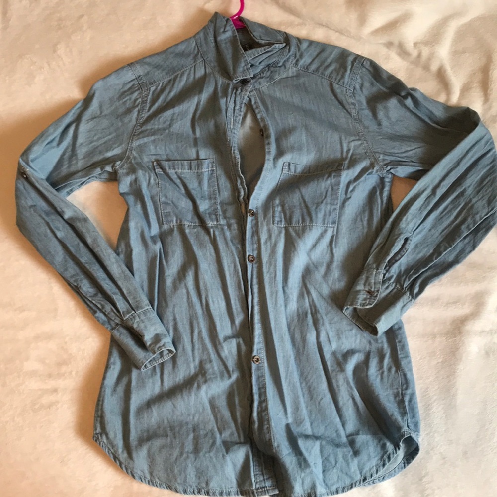 Flannel Like Long Sleeve